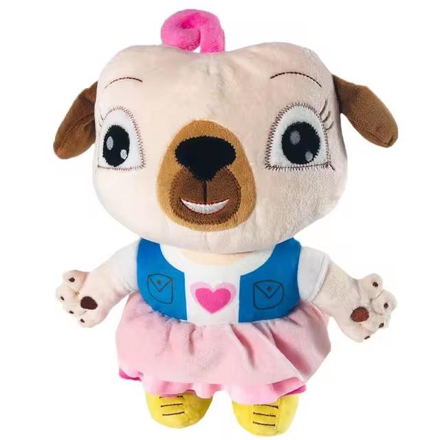 Neue Chip und Kartoffel Plüsch Spielzeug Puppe Stofftier Cartoon Mops Hund und Maus Plüsch Spielzeug für Kinder Geburtstag Geschenke