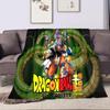 Cartoon Children's Gift Soft Four Seasons Dragon-Ball Portable Blanket Sofa Blanket Thin Sheet Office Tour Sherpa Warm Blanket.