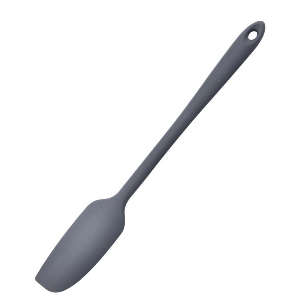New Silicone Jam Spatula Extended Non-stick Cream Spatula Integrated Heat Resistant Mixing Spoon Kitchen Baking Tool