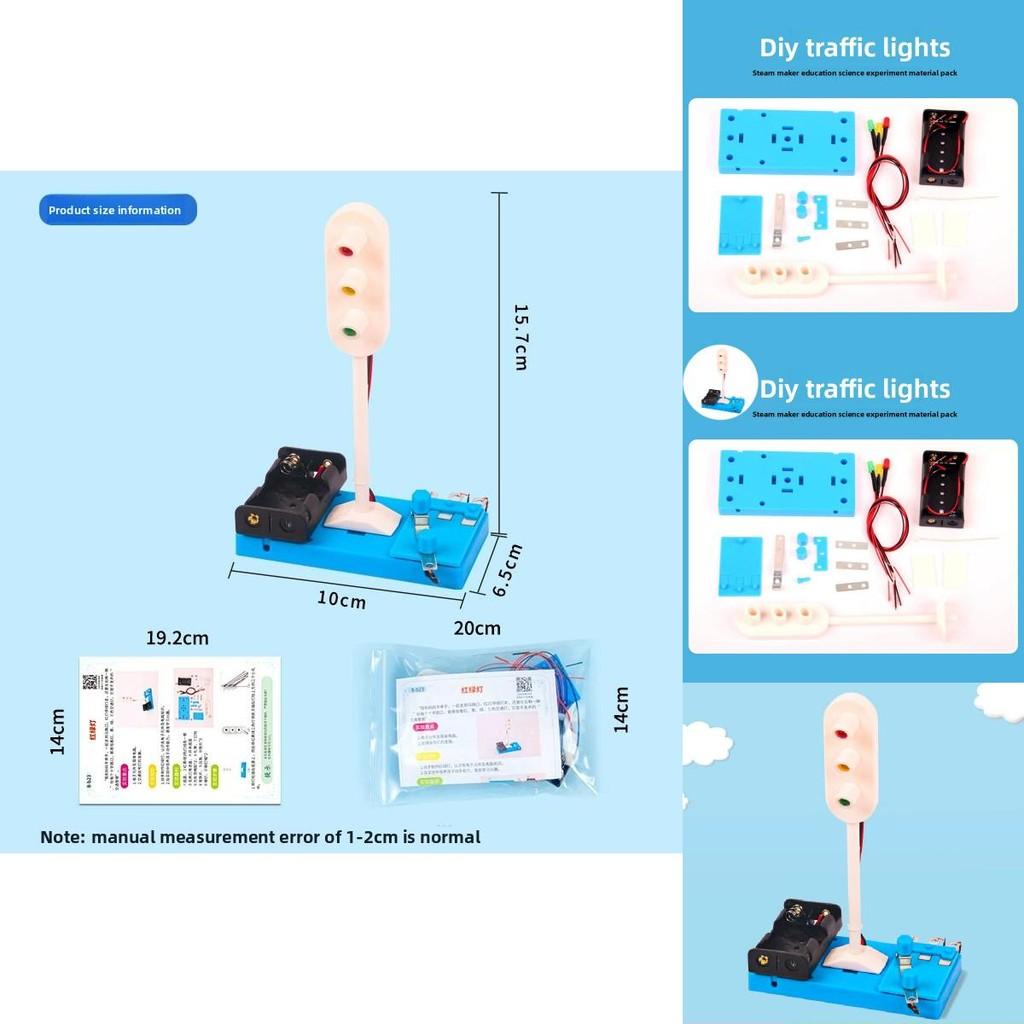 Traffic Light Simulation Science Experiment Kit With Diy Assembly For Elementary Students