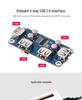 Raspberry Pi 4/Zero USB 2.0 4-Port Erweiterungsplatine mit Pin-Header-Design