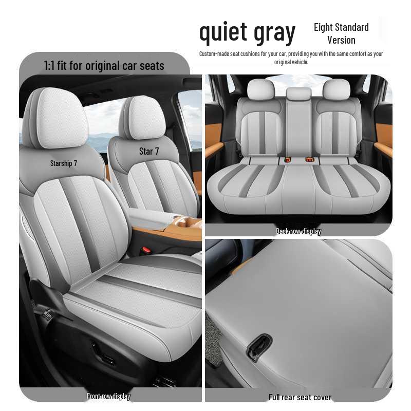 All-Season Full Coverage Car Seat Covers for 25 Models – 26 Li Galaxy Starship 7EM-i Universal Fit