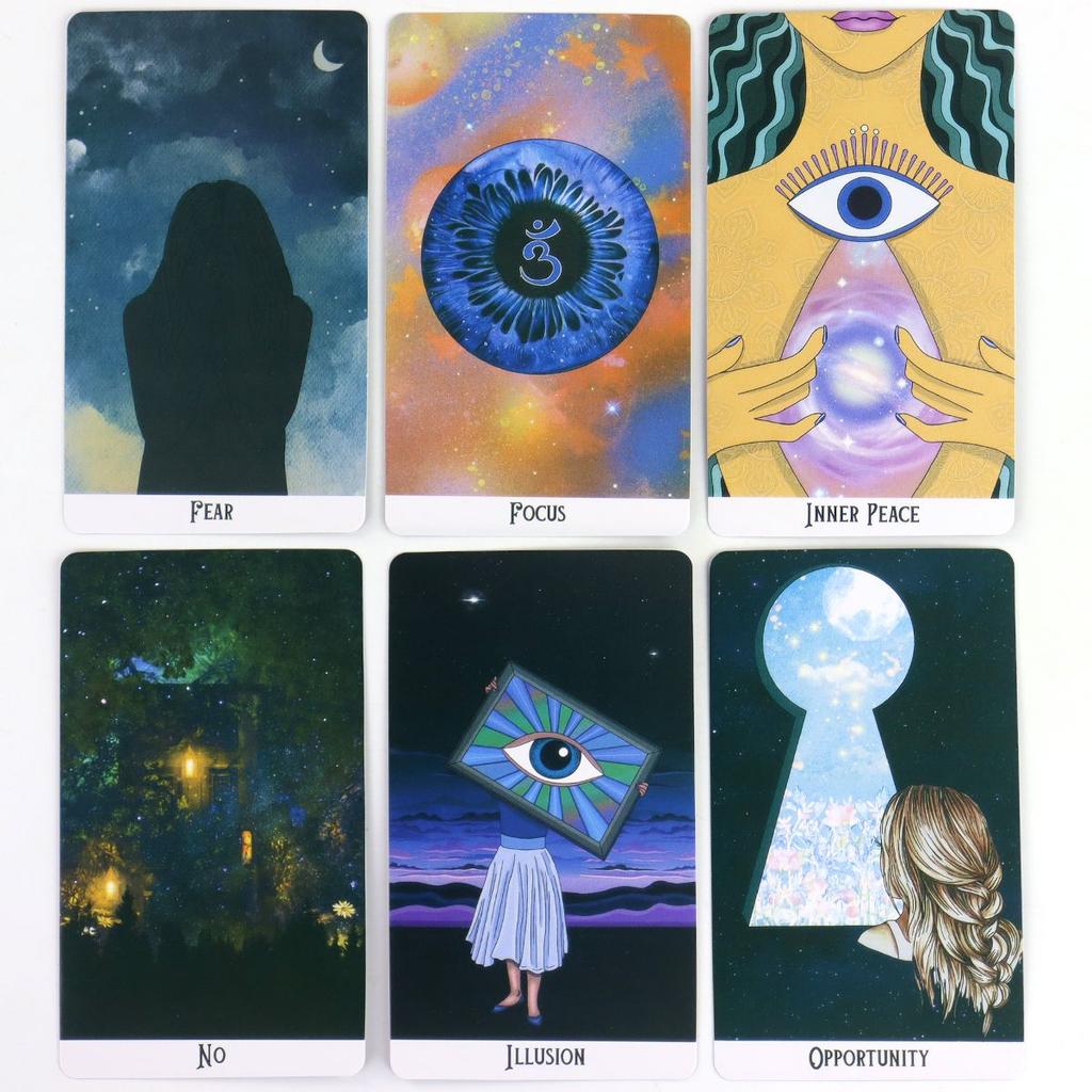 Mystic Soul Oracle 10.3*6cm 60 Cards In This Deck for Self-reflection and Guidance