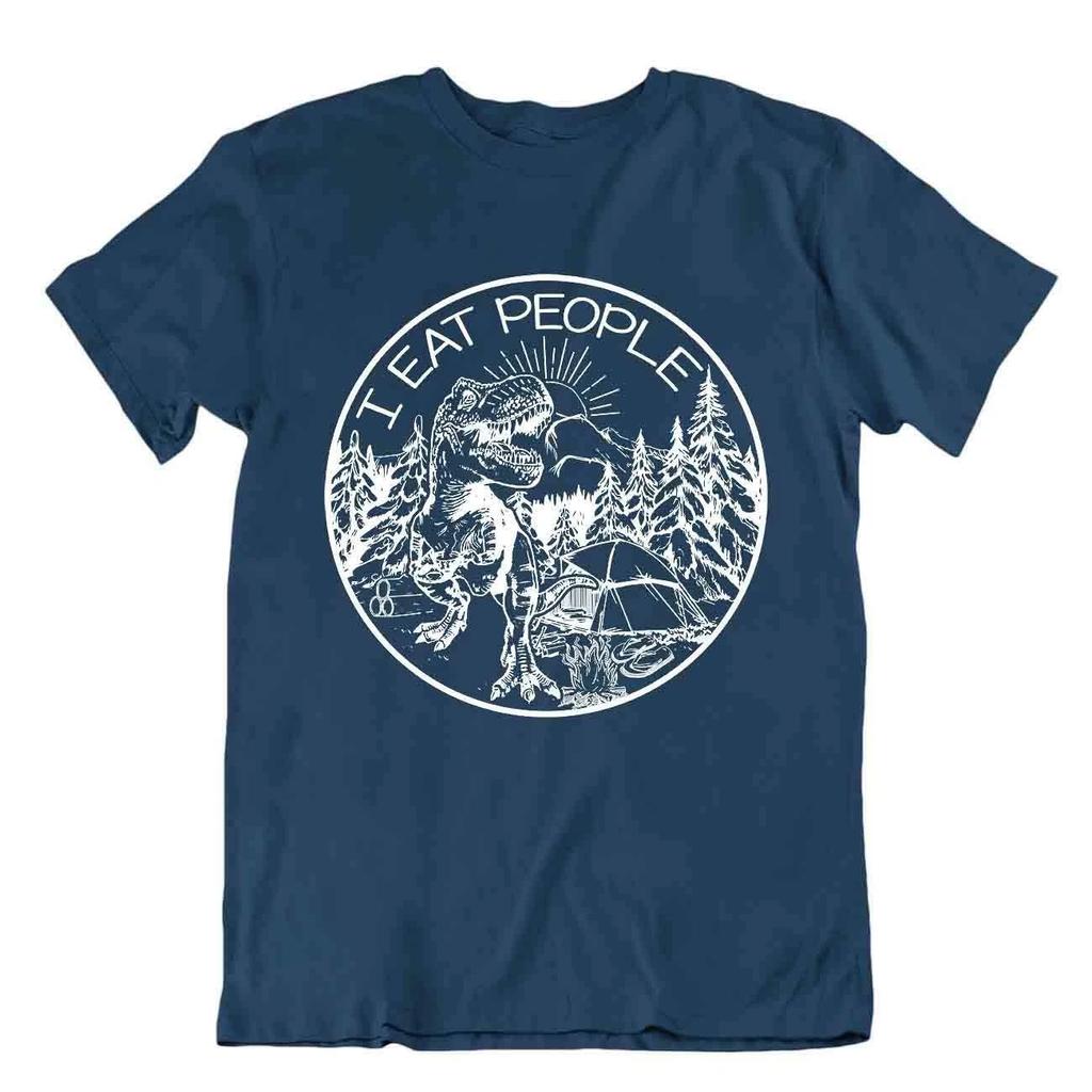 Camping Outside Trip T-Shirt Tee Vintage Gift Cute Funny Outdoor Fresh Dinosaur