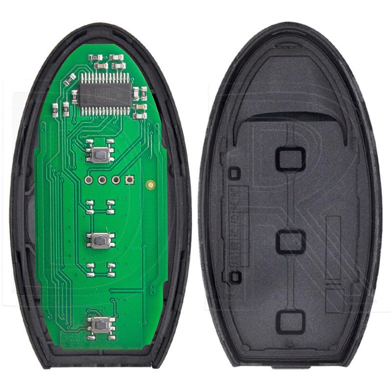 Toller 4A Chip 433MHz S180144102/104/105/106 Näherungs-Autofernbedienungsschlüssel für Nissan Rogue Qashqai X-Trail 2014 2015 2016