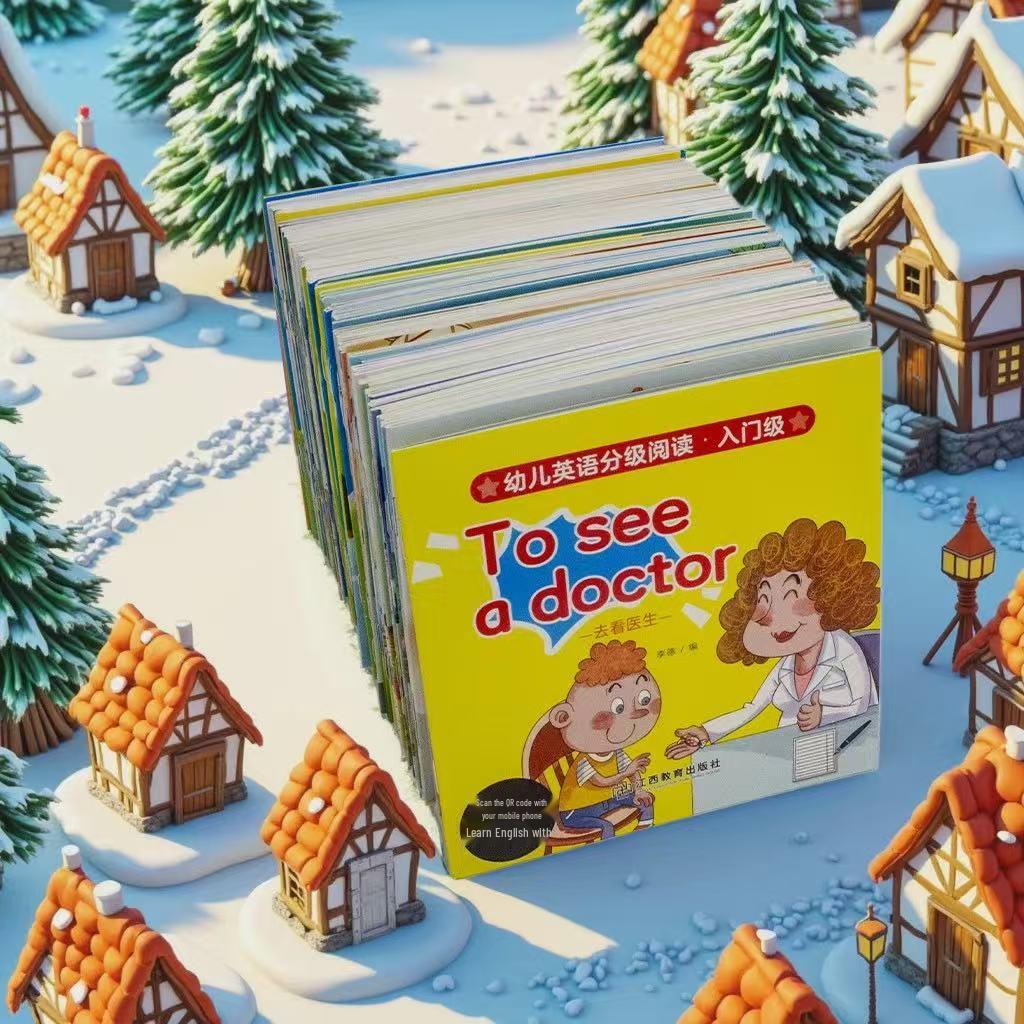 Free Shipping: Oxford English Graded Reading Set - 80 Volumes of Early Childhood Picture Books for Enlightenment and Education