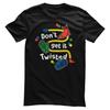 Officially Licensed Twister Don't Get Twisted Mens T-Shirt