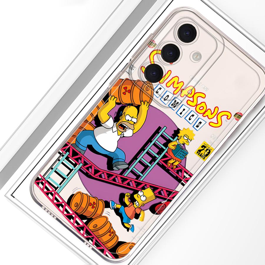 Cartoon The S-simpsons Case for Samsung Galaxy A55 A23 A25 A51 A54 A15 A52 A31 A33 A52 A56 A50 A26 A24 A14 A16 A34 A35 A36 A13