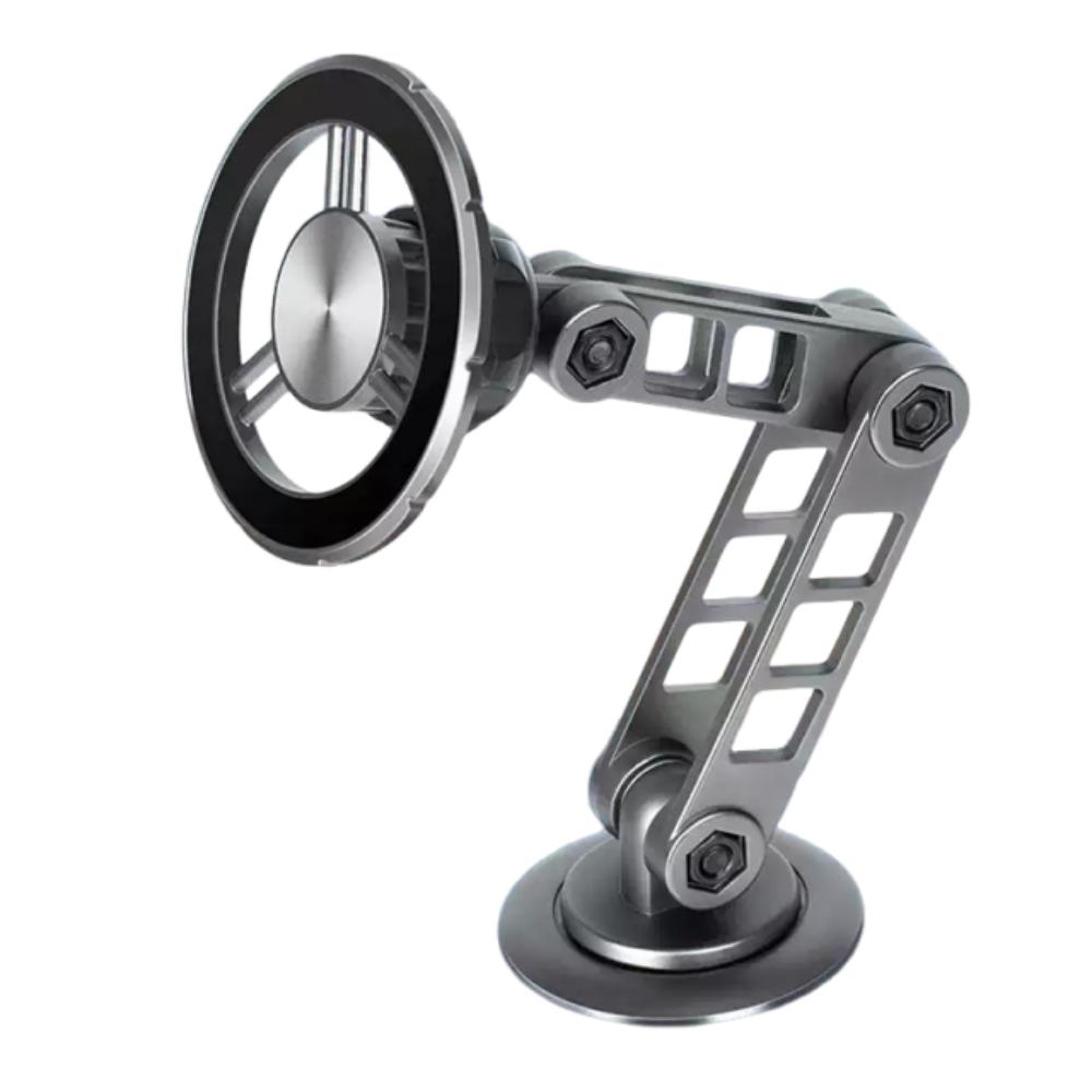 Folding Car Cell Phone Holder 360° Rotation Navigation Bracket Car Accessory серый