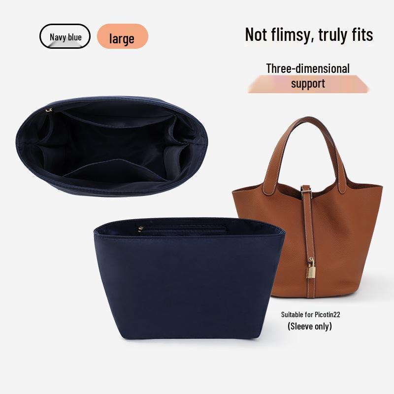 Taschen Organizer: Korb-Einsatz, Tasche mit Trennfächern, Aufbewahrungs- & Stützbeutel von Longxiang.