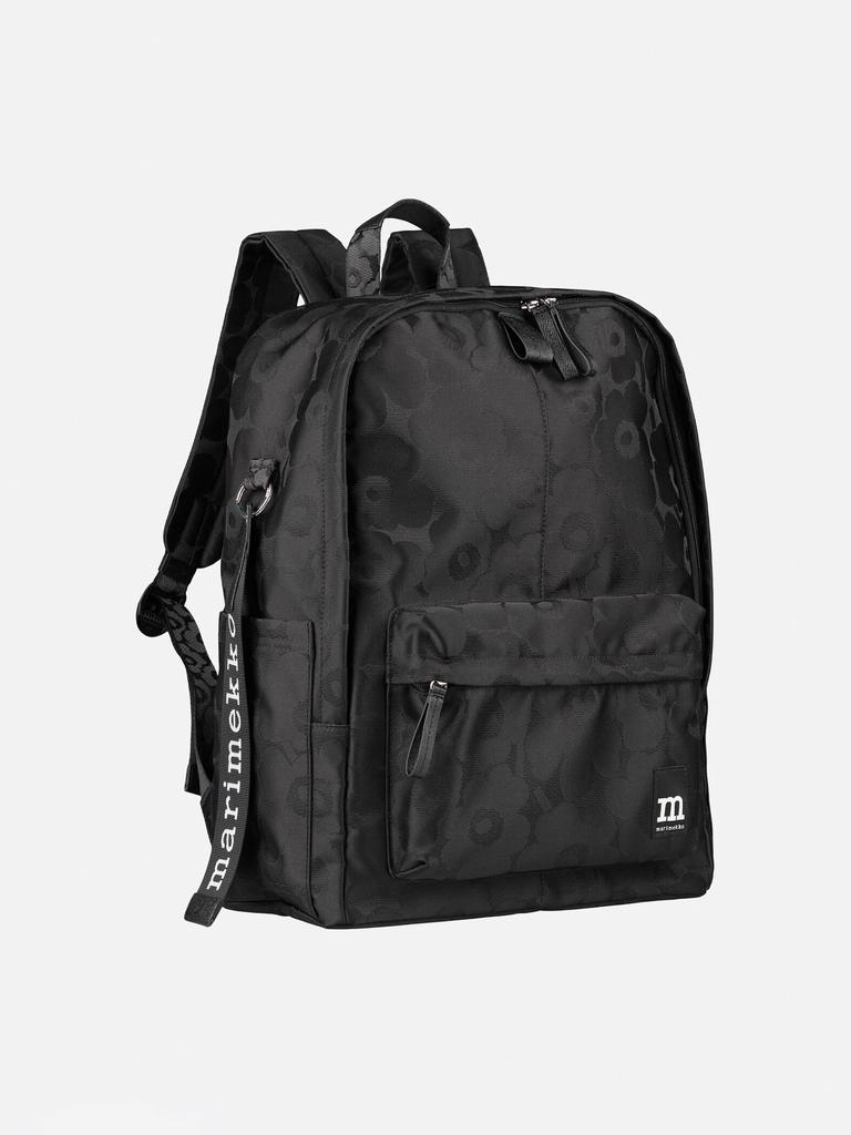 Zip Top Backpack Unikko Backpack F Black [Marimekko] Women's 52_1_52249293324