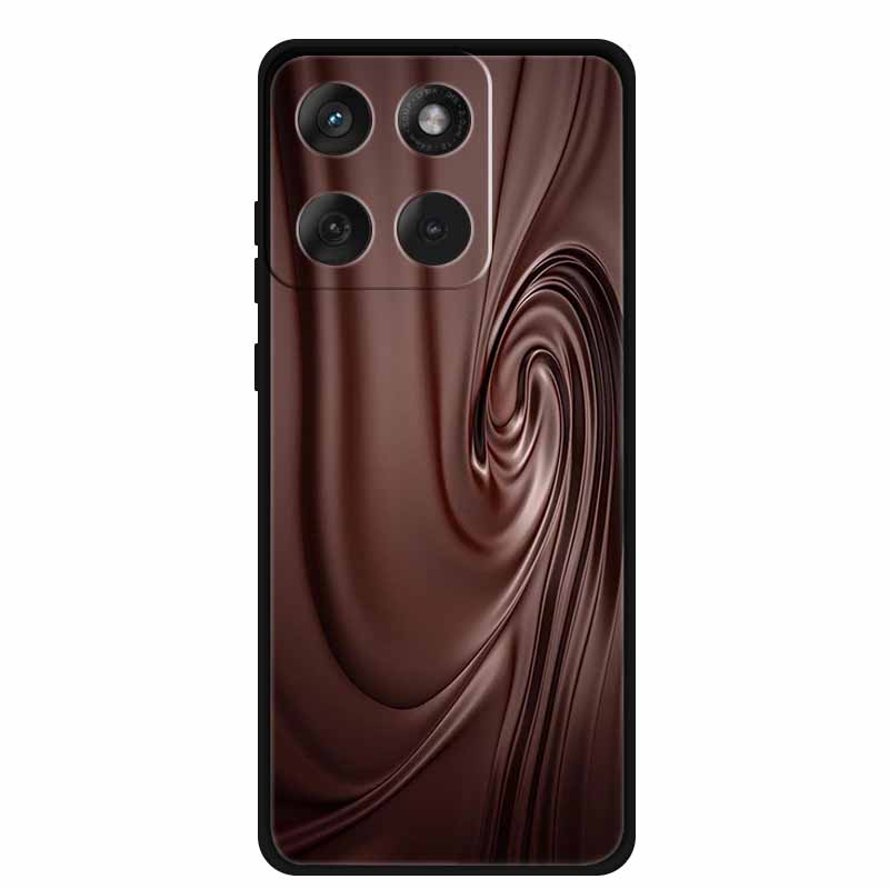 Für Motorola Edge 70 5G Hülle 2025 Mode Schwarz Silikon TPU Weiche Handyhülle Für Motorola Moto X70 Air 5G Rückseite Hülle Fundas