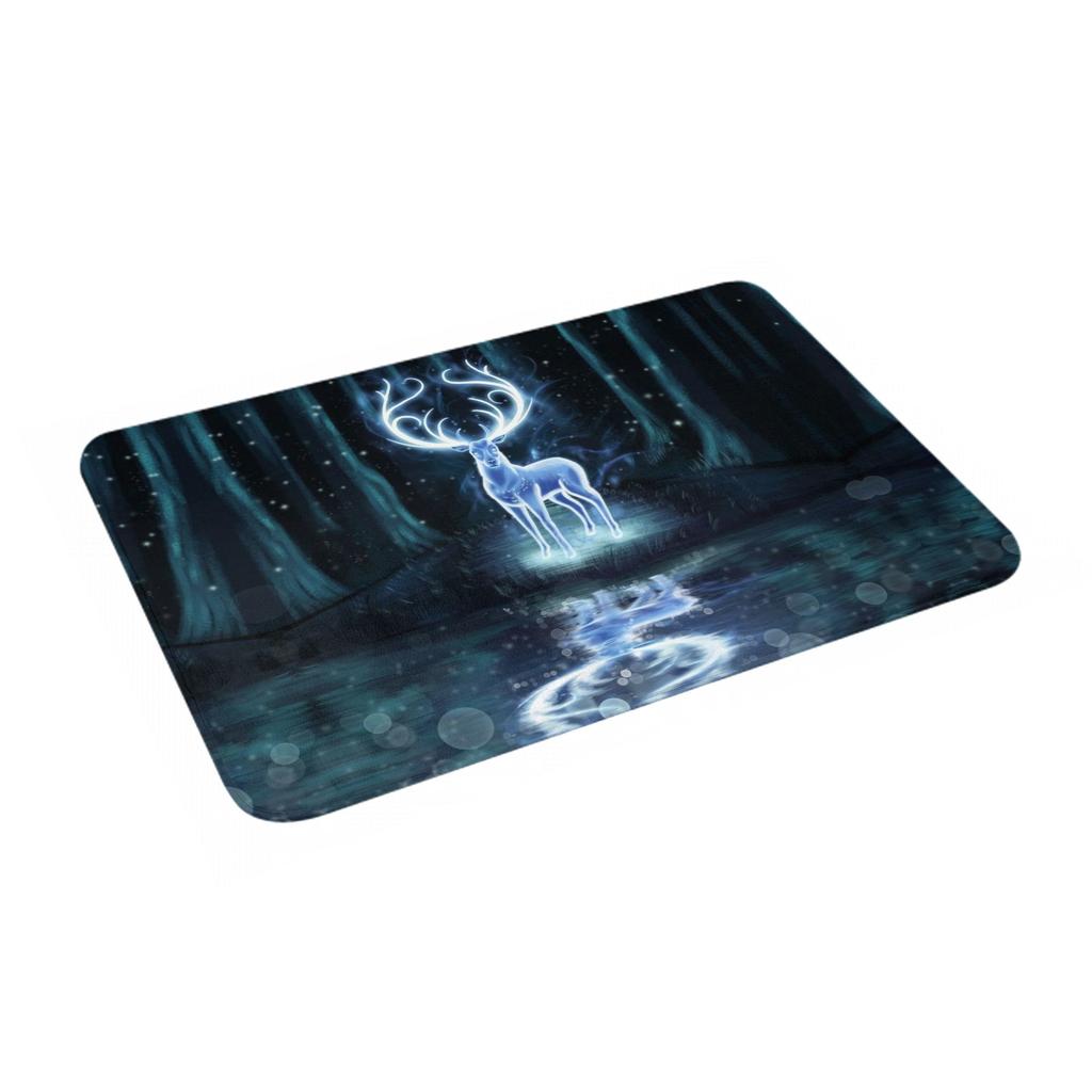 Magic Deer Front Door Floor Entrance Mat Indoor  Kitchen Bath Doormat Garden Carpet Rug