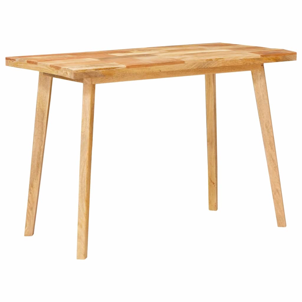 Dining Table Natural 100 X 55 X 75 Cm Solid Mango Wood