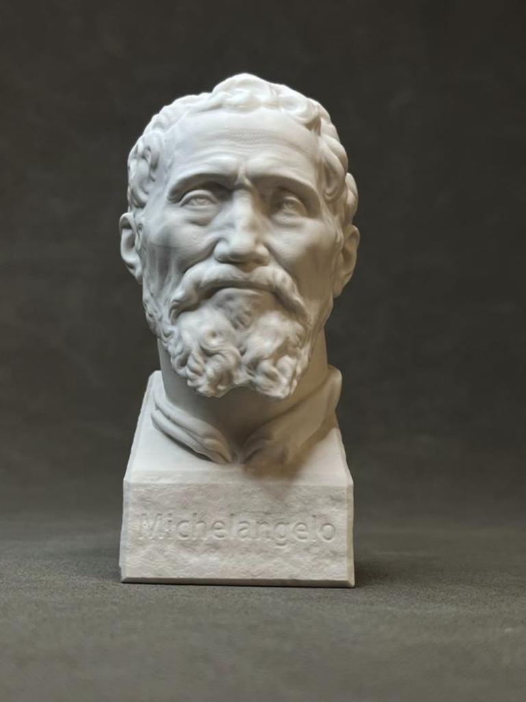 Michelangelo Gipsen Beeld Figuur Beeldje Bureau Decoratie Boekenplank Woondecoratie Studiekamer Decoratie Gipsen Beeldjes Om Te Schilderen