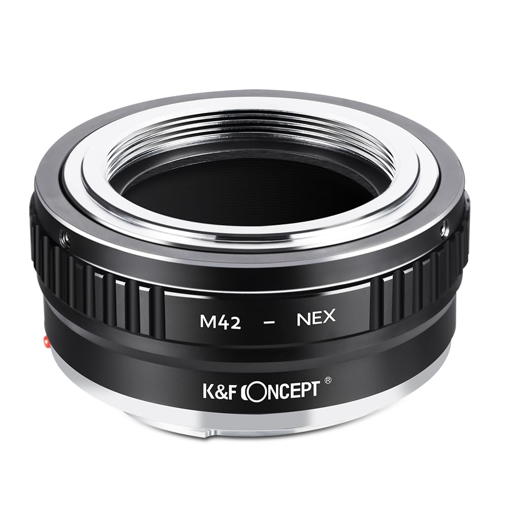 Concept M42 Adapter Mount Adapter M42 Mount Lens Sony Lens Mount Adapter NEX Camera Lens Adapter Lens Mount Adapter for Mount Body Copper Alpha