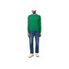 Polo Ralph Lauren Ss22 Solid Color Logo Embroidered Cable Knit Sweater Men Sweater Green 710775885-042