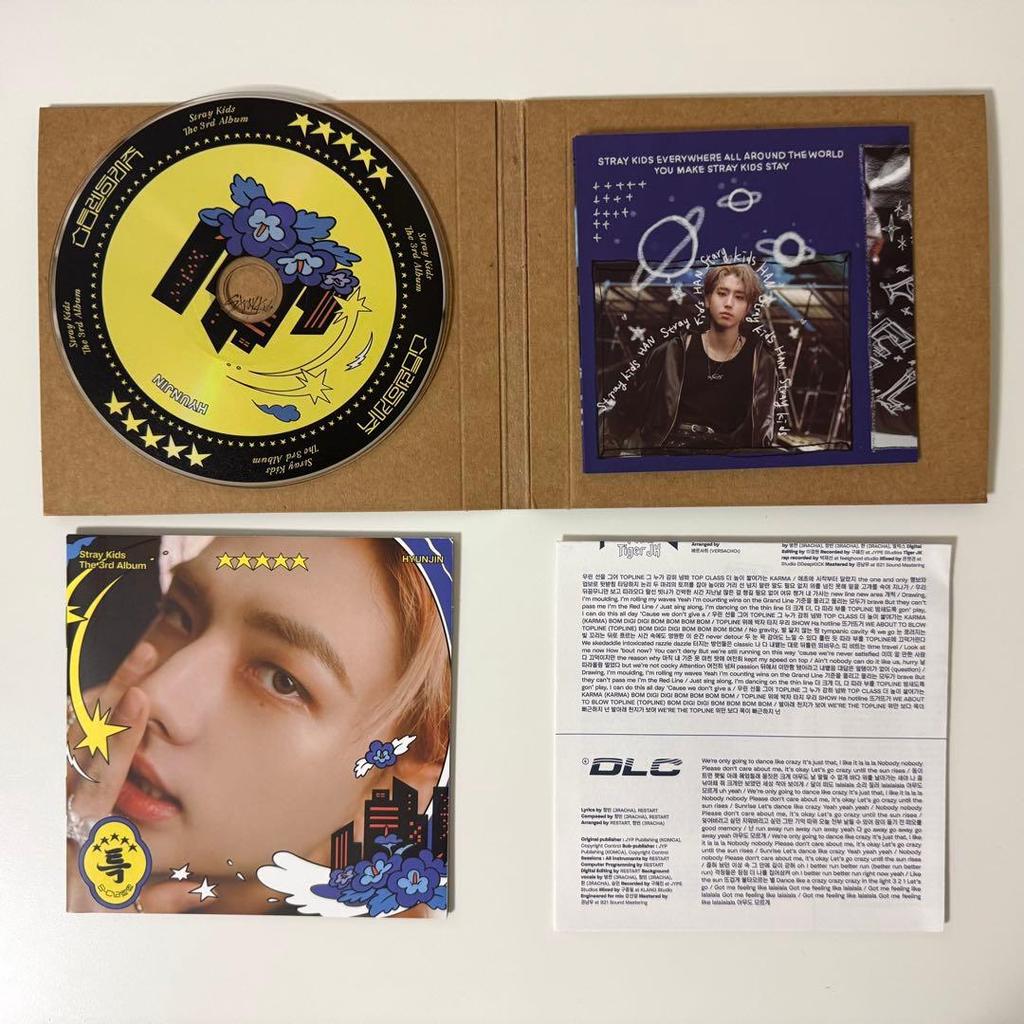 [USED] straykids hyunjin cd dvd