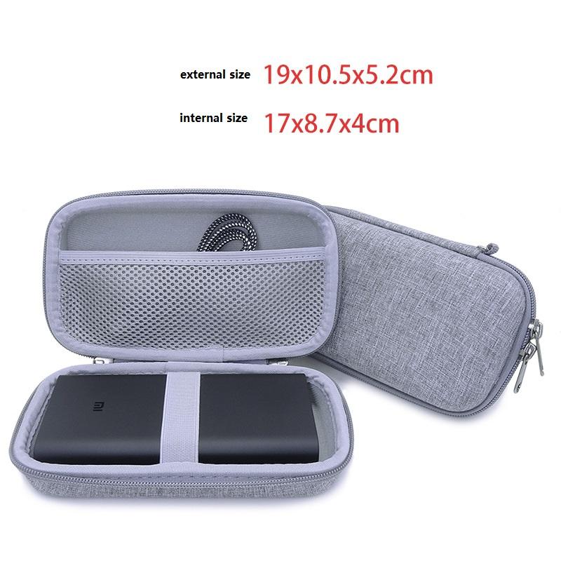 Hard drive case Power Bank Portable Charger High Capacity 10000mAh 26800mAh 20000mAh External Battery case for Anker/Romoss