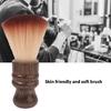 Neck Duster Brush Soft Hair Brushes Salon Hair Cutting Brush Broken Hair Sweep Brush with Wood Handle Neck Brush