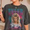 Bonnie Tyler Tribute Vintage Comfort Colors® T-Shirt, Retro 80er Synthwave Grafik-Sweatshirt, Nostalgisches Rock Pop Fan-Geschenk
