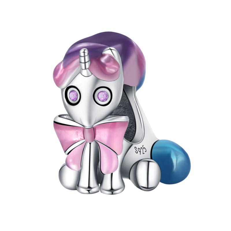 New Copper Moon Cat Claw Animal Pendant Beads For Brand Original Bracelet Diy Fashion Exquisite Pendant Jewelry Gift