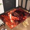 Demon Slayer (1) Personalized Name Office Carpet Stylish Decor for Living Room Bedroom Kitchen