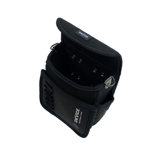 SK11 DEVICE Electrician's Waist Bag with Lid, DVC-S6, Prevents Dust and Other Intrusion