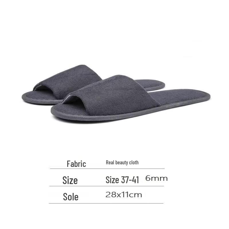 Kashicong Disposable Guest & Hotel Slippers One Size
