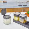 High-End Kitchen Seasoning Box Set: Salt and Spice Storage Jars