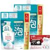 Hadakara Body Soap Creamy Foam Refill 750ml X2 Moisturizing with Leaflet