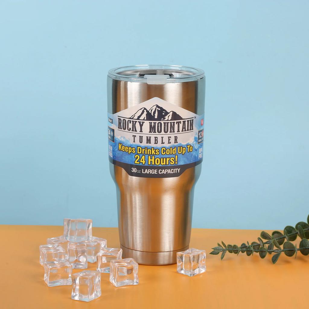 New Fashion Thermo Bottle 30Oz Car Cup Termos Stainless Steel Coffee Beer Juice Mugs Water Thermos for Men