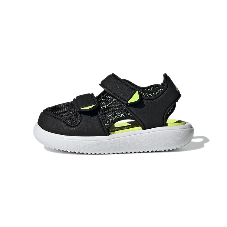 Adidas Water Sandal Abrasion Resistant Low top Baby & Toddler Shoes Black Yellow Infant And Toddler GX2478 21