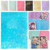 50Pcs Card Sleeves Laser Heart Shaped Card Films Trendy Kpop Photocard Holder  Kpop Idol Cards