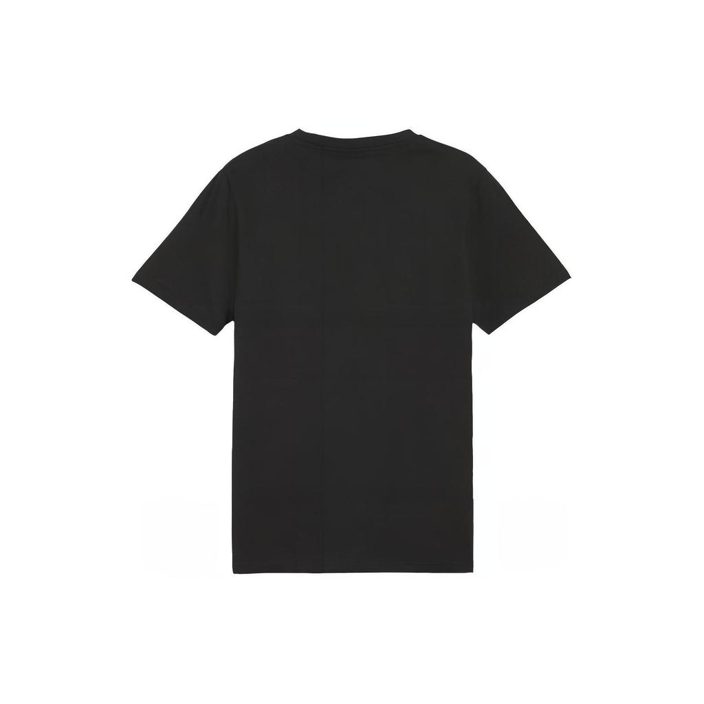 Puma X One Piece Graphic Short Sleeve T-Shirt Unisex Tops Black 624665-01