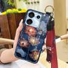 Elderly Lady Durable Phone Case For UMIDIGI G9 5G/Note9 5G For Mom Waterproof Kickstand Phone Holder Ring Back Cover