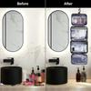 Waterproof Hanging Hook Toiletry Bag Large Folding Handbag Travel Makeup Cosmetic Razor Storage Organizer Case Bathroom Supplies