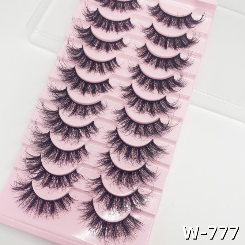 Xiyin Style European & American Thick Curled Imitation Mink False Eyelashes
