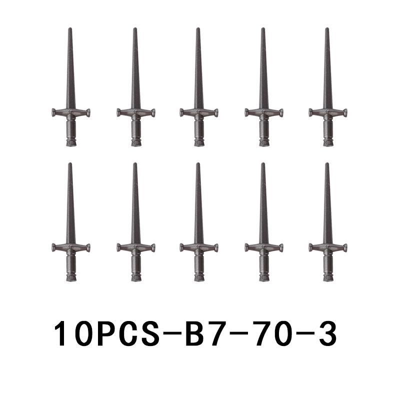Mittelalterliche Militärburg Ritter Rüstung Bausteine Schulterpanzer Rüstungszubehör Roter Löwe Schwarzer Adler Waffensteine Spielzeug