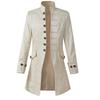 Frac Steampunk Vintage pour Homme Frac Gothique Victorien Costume d'Halloween