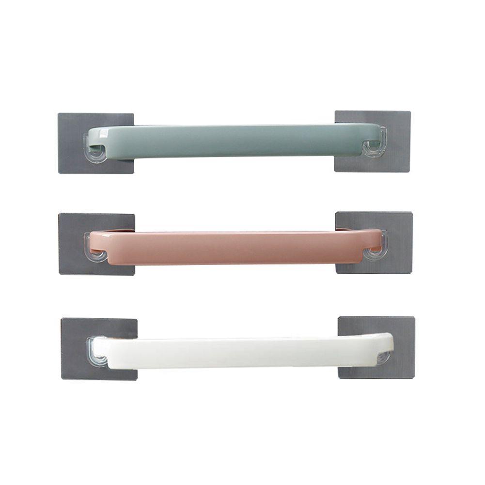 

Многоцветный настенный подвесной самоклеящийся держатель для полотенец без сверления, вешалка для полотенец, многофункциональная полка для хранения полотенец белый