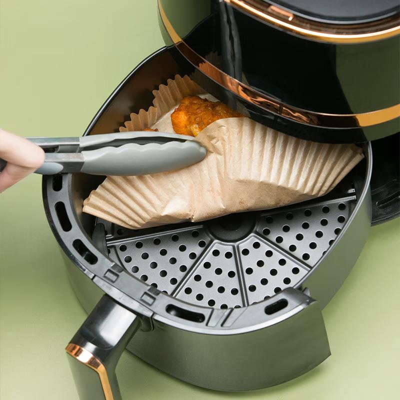 Chahua Food Grade Air Fryer Paper Liners (M, 50 Pcs)