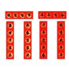 20m Blamk Wannianhong Couplet Thicken Brush Calligraphy Paper Gold-painted Couplet Paper  Wedding