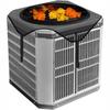 Polyester Mesh Air Conditioner Covers Heavy Duty Central Ac Cover New Units Central Cover
