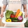 Collapsible Multifunctional Chopping Board Reusable Portable Vegetable Washbasin