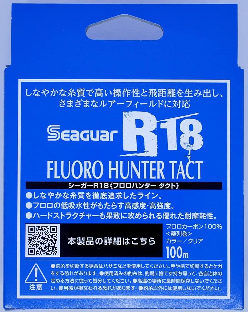 Seaguar R18 Fluoro Hunter Tactical Clear Line, 100m, 12lb,