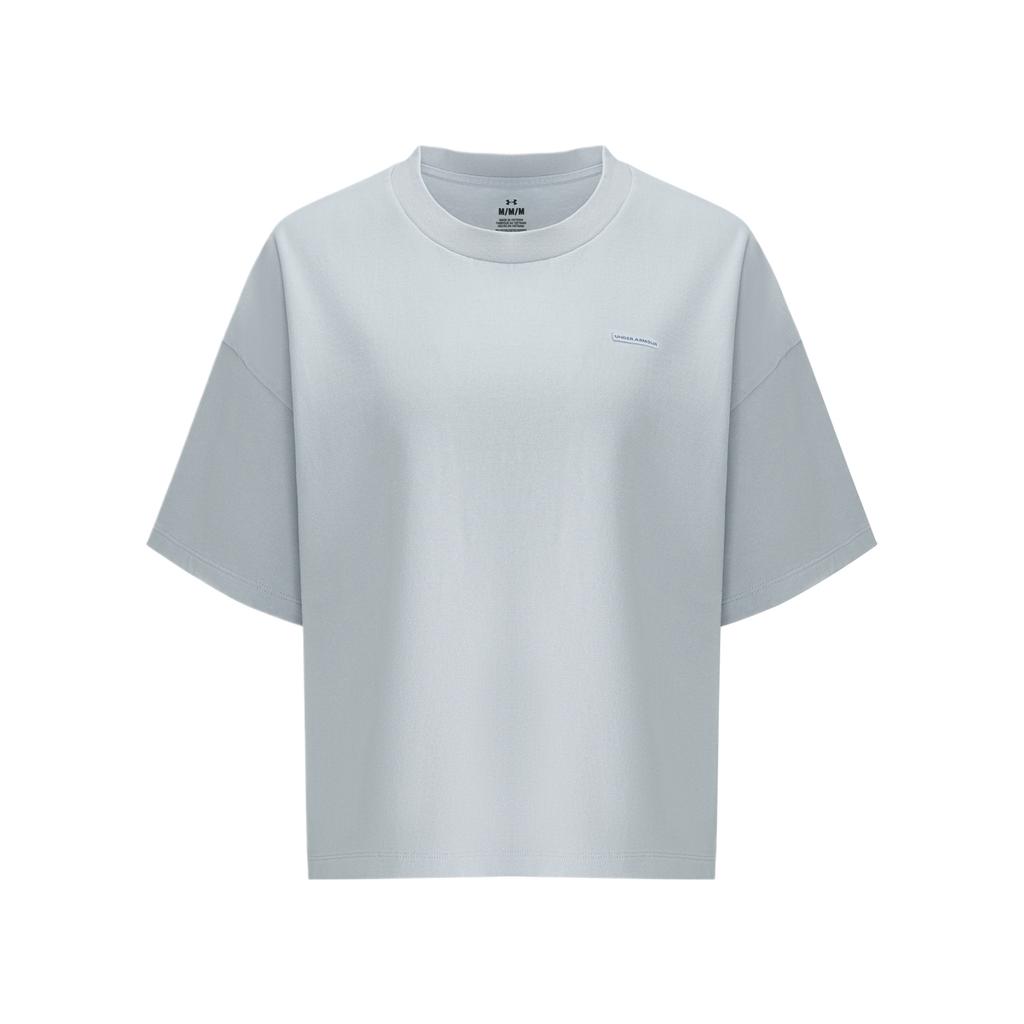 Under Armour Round Neck Short Sleeve Solid T-Shirt Women tops 6020001-011