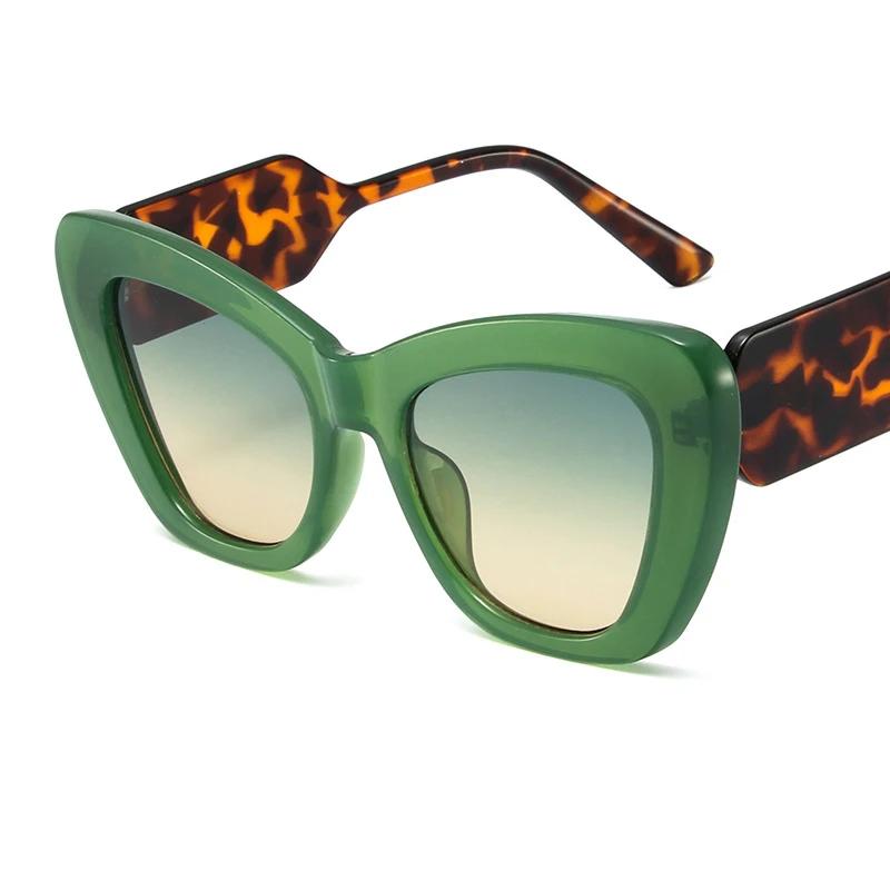 New Fashion Cat Eye Sunglasses Women Vintage Shades Brand Designer  Luxury Sun Glasses Frame Uv400 Oversized Eyewear