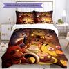 3pcs Duvet Cover Set (1*Duvet Cover + 2*Pillowcase, Without Core), Five Nights At Freddy's Print Soft All‑Season Bedding Set, Home Bedroom Decor Gift