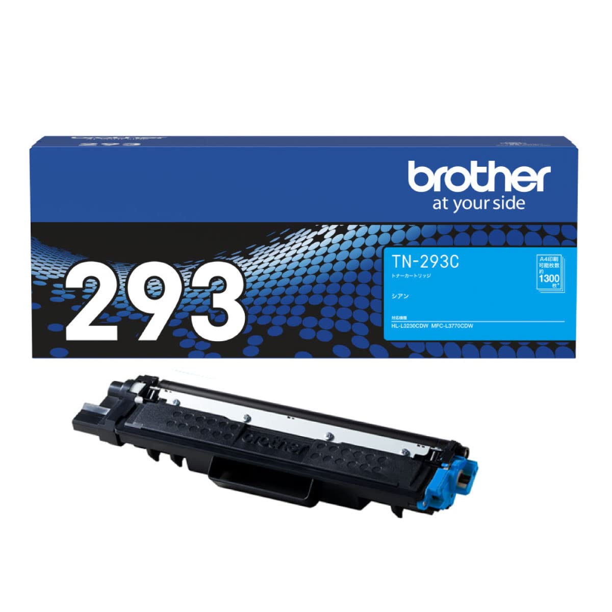 

[Brother Genuine] Toner Cartridge Cyan TN-293C Compatible Models: HL-L3230CDW, MFC-L3770CDW, etc.